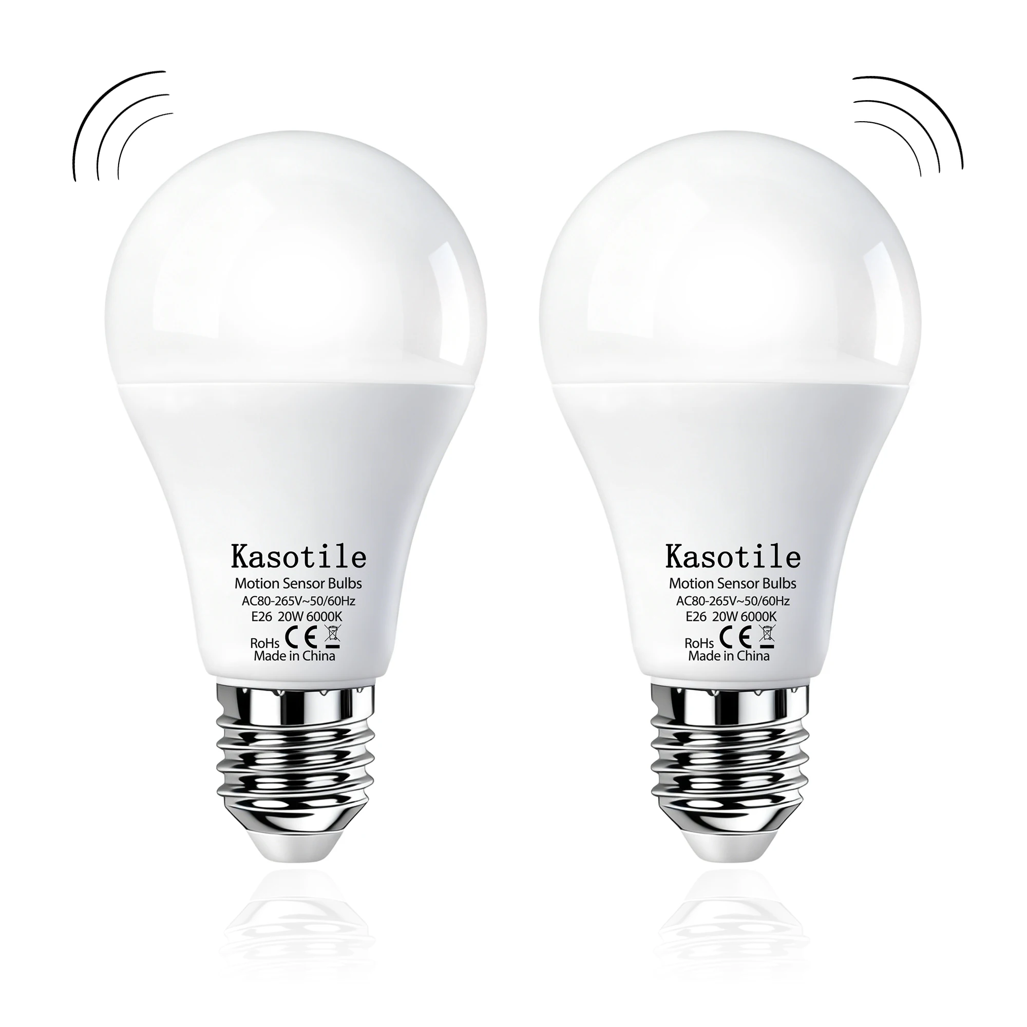1PC Kasotile Motion Sensor Light Bulbs Dusk to Dawn LED Bulbs Outdoor Auto On/Off for Indoor Outdoor Basements, Porch,Courtyards
1PC Kasotile Motion Sensor Light Bulbs Dusk to Dawn LED Bulbs Outdoor Auto On/Off for Indoor Outdoor Basements, Porch,Courtyards