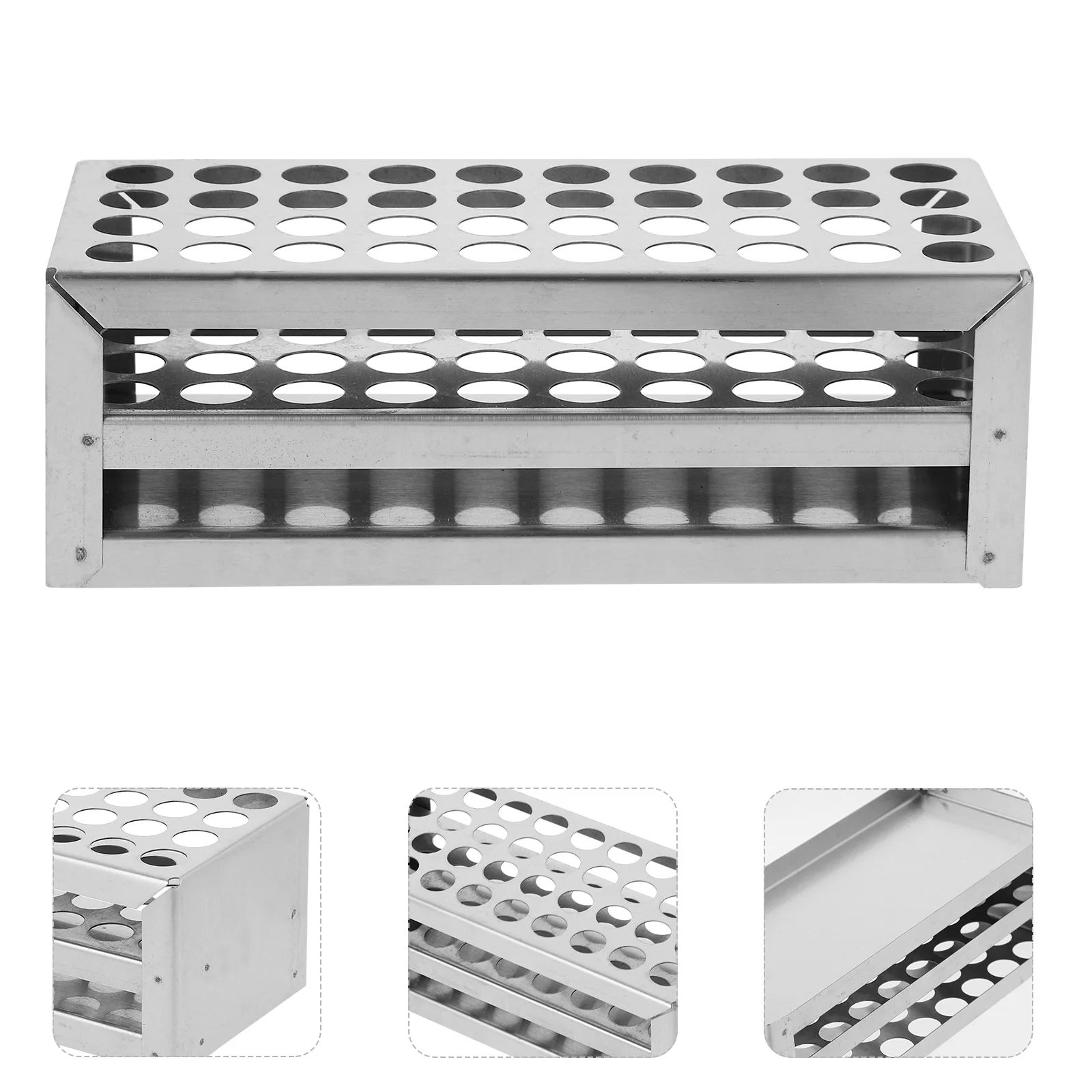 Test Tube Rack Large Draining Holder Tubes Drying Vial Laboratory Bracket Pipe Support
Test Tube Rack Large Draining Holder Tubes Drying Vial Laboratory Bracket Pipe Support