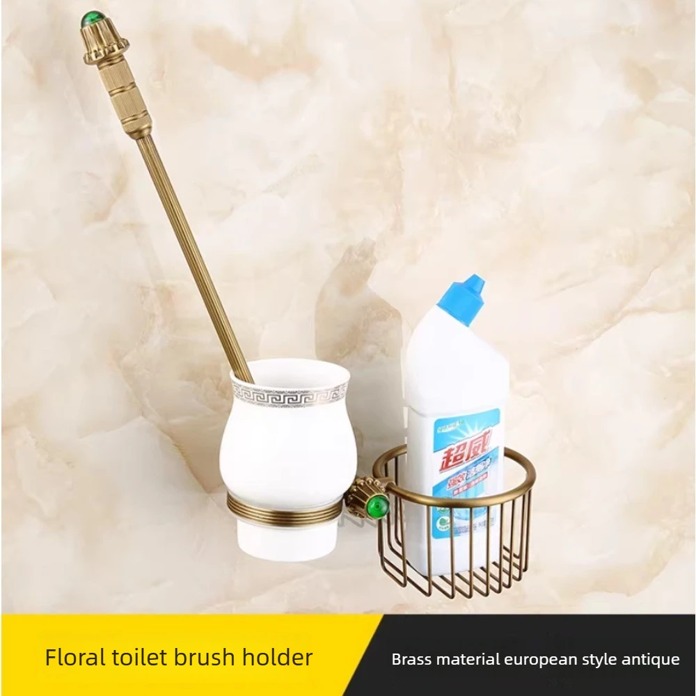 European royal style luxury toilet brush holder The traditional enhances the bathroom style
European royal style luxury toilet brush holder The traditional enhances the bathroom style