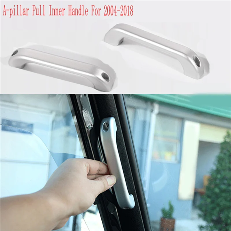 Reliable-1Pair Alloy Car A-Pillar Pull Handle Inner Door Pillar Handle Grip For Land Rover Defender 90 110 2004-2018
Reliable-1Pair Alloy Car A-Pillar Pull Handle Inner Door Pillar Handle Grip For Land Rover Defender 90 110 2004-2018