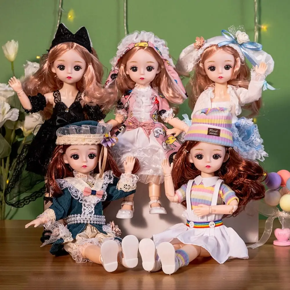 Movable Big Eyes Princess BJD Doll Korean Makeup Look Thick Hair 30cm Bjd Doll Fine Clothes Sweet 1/6 BJD Doll Mini Girl Toy
Movable Big Eyes Princess BJD Doll Korean Makeup Look Thick Hair 30cm Bjd Doll Fine Clothes Sweet 1/6 BJD Doll Mini Girl Toy