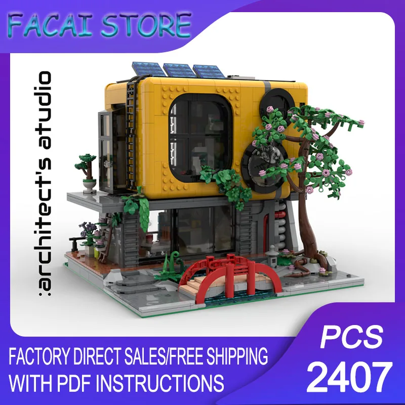 Modular City Building Model Moc Building Bricks Modular Architect's Studio Technology Blocks Christmas DIY Toy Construction Gift
Modular City Building Model Moc Building Bricks Modular Architect's Studio Technology Blocks Christmas DIY Toy Construction Gift