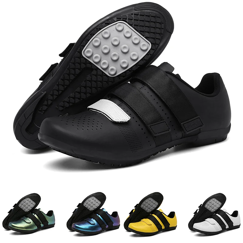 New men's cycling sneakers with cleats Speed cycling Shoes for women, rubber soled cycling shoes
New men's cycling sneakers with cleats Speed cycling Shoes for women, rubber soled cycling shoes