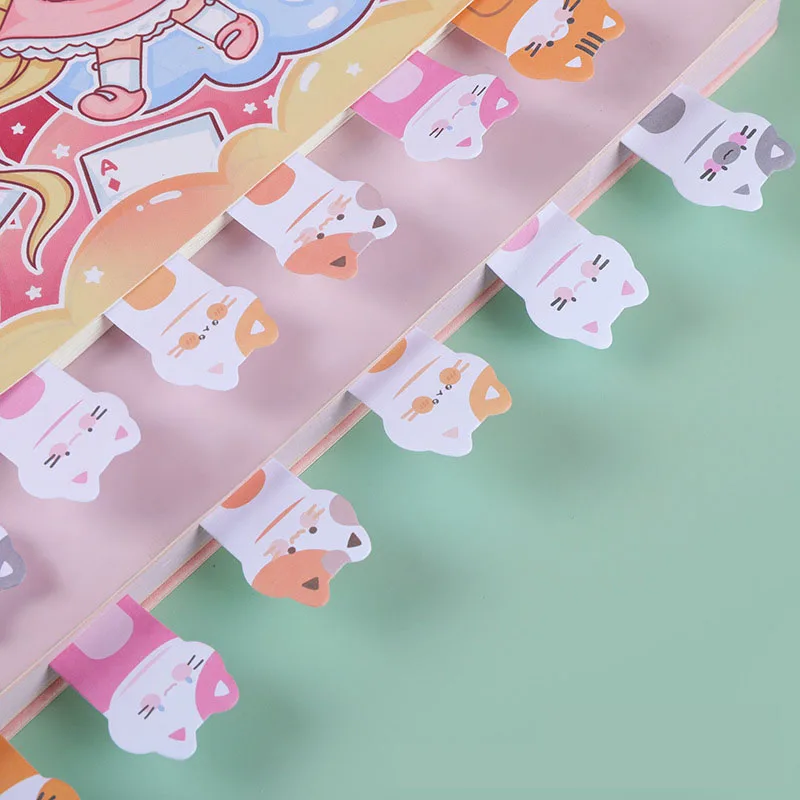 Kawaii Cartoon Cat Memo Pad Bookmark Flags Index Sticky Notes Label Paper StickersStudent Note Cassification Office Supplies
Kawaii Cartoon Cat Memo Pad Bookmark Flags Index Sticky Notes Label Paper StickersStudent Note Cassification Office Supplies