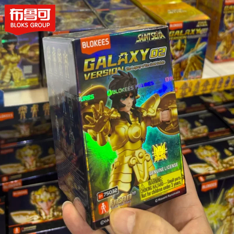 Original Blokees New Gold Saint V2 Action Figure Champion Saori Kido Seiya Mu Aiolia Assembly Figure Model Toys Birthday Gifts
Original Blokees New Gold Saint V2 Action Figure Champion Saori Kido Seiya Mu Aiolia Assembly Figure Model Toys Birthday Gifts