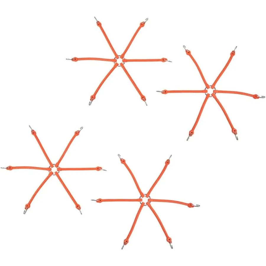 Комплект из 4 резиновых банджи-пауков для полугрузочных шин с регулируемым натяжителем длины 221 2 и 241 2 длины для аварийной цепи для снежных шин
Комплект из 4 резиновых банджи-пауков для полугрузочных шин с регулируемым натяжителем длины 221 2 и 241 2 длины для аварийной цепи для снежных шин