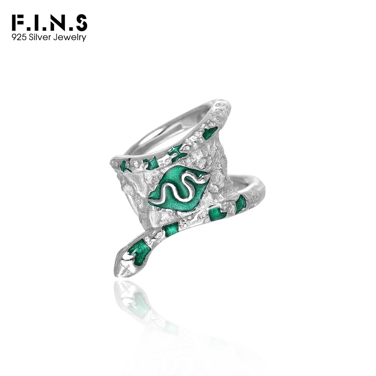 F.I.N.S 1 шт., зеленая эмаль, шахматная доска в виде змеи, стерлинговое серебро S925, серьги-клипсы, широкие серьги-каффы для катания без отверстий для ушей, ювелирные изделия
F.I.N.S 1 шт., зеленая эмаль, шахматная доска в виде змеи, стерлинговое серебро S925, серьги-клипсы, широкие серьги-каффы для катания без отверстий для ушей, ювелирные изделия