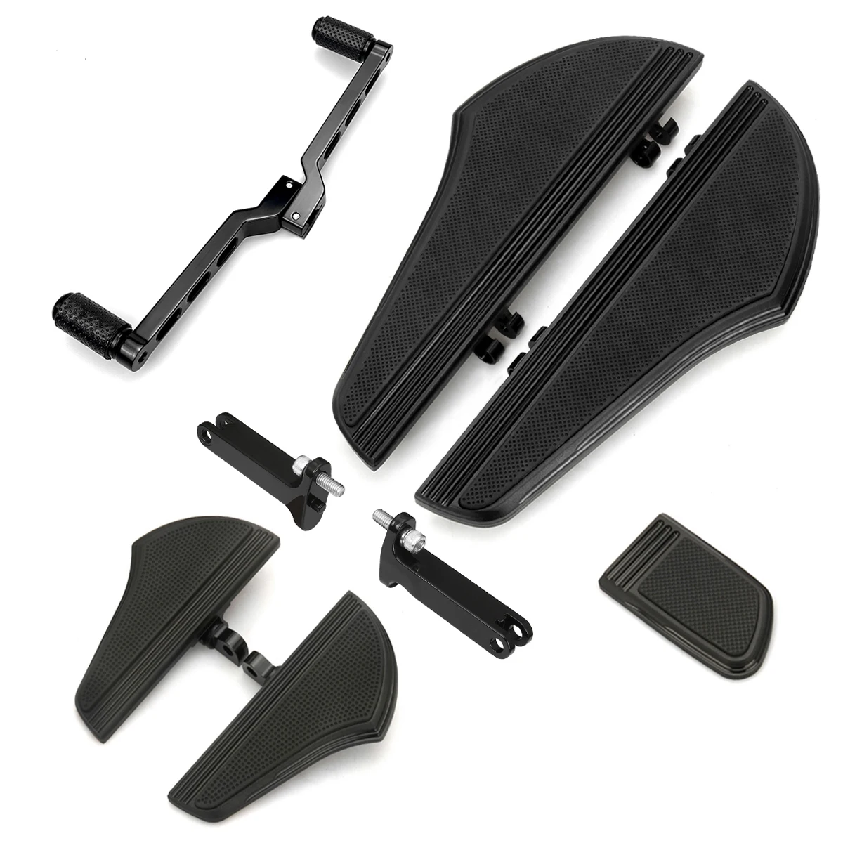 For harley Touring floorboards FLT Defiance Heel Toe Shift Levers Black Foot boards FLHT FLHRS footboard Special FLHXS
For harley Touring floorboards FLT Defiance Heel Toe Shift Levers Black Foot boards FLHT FLHRS footboard Special FLHXS