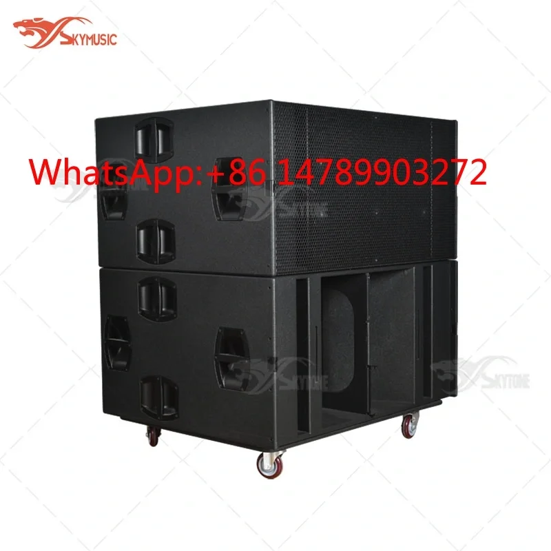 B218 Dual 18 Inch 2000W Passive Subwoofer, High Power Professional Audio Bass Box
B218 Dual 18 Inch 2000W Passive Subwoofer, High Power Professional Audio Bass Box