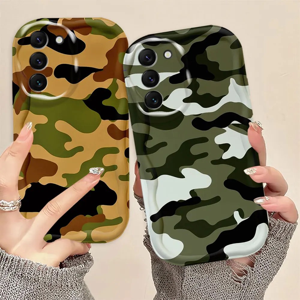 Camouflage Camo Military Army 3D Wave Phone Case For Samsung Galaxy A02 A03 A04 A05 A05S A10 S20 S21 S22 S23 S24 M54 Case Funda
Camouflage Camo Military Army 3D Wave Phone Case For Samsung Galaxy A02 A03 A04 A05 A05S A10 S20 S21 S22 S23 S24 M54 Case Funda