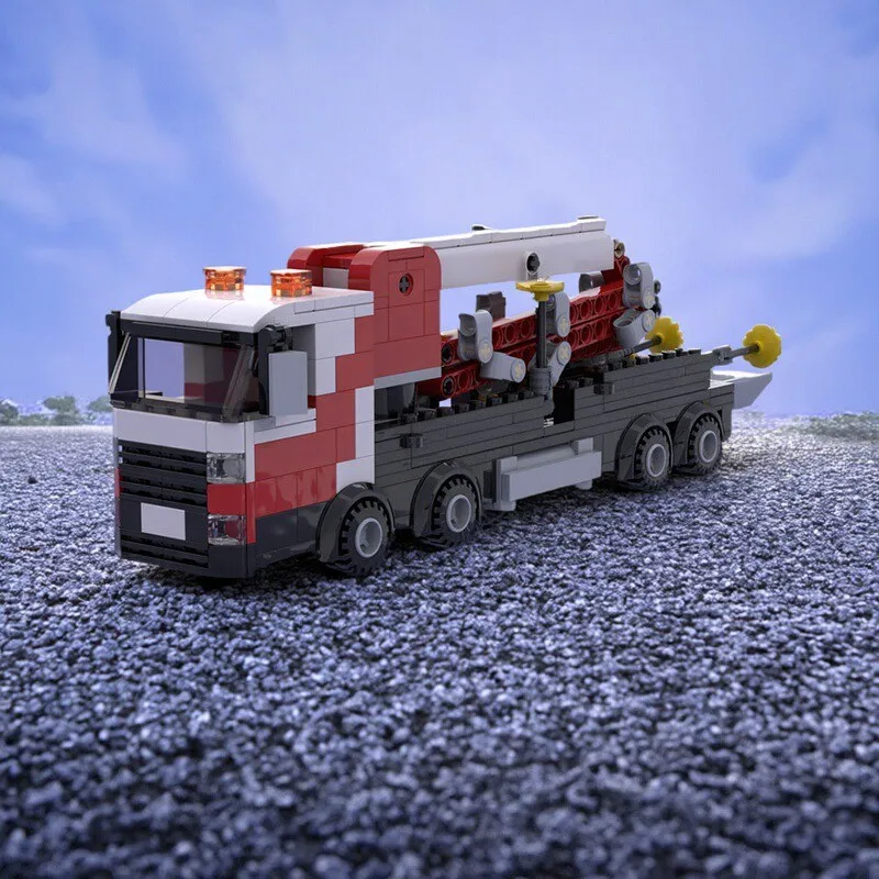 MOC Creative Large-Scale Concrete Pump Truck Building Blocks Model Children's Educational Assembly Toy Birthday Gift Decoration
MOC Creative Large-Scale Concrete Pump Truck Building Blocks Model Children's Educational Assembly Toy Birthday Gift Decoration