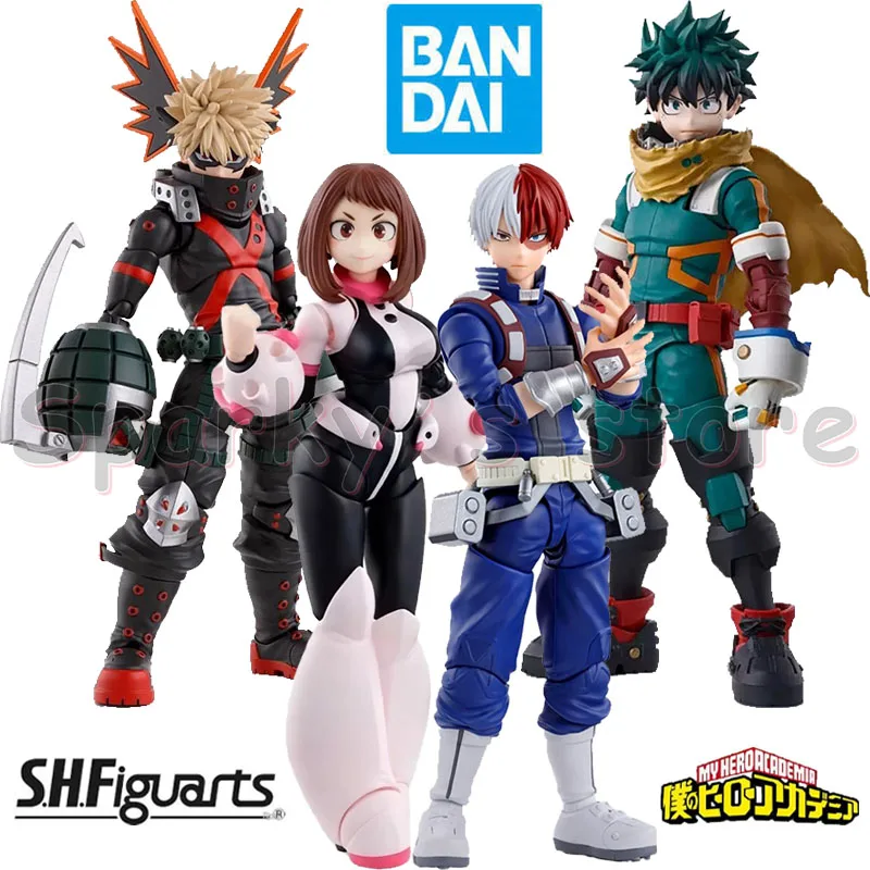 Bandai Original S.H.Figuarts MY HERO ACADEMIA Anime Figure Katsuki Bakugo Izuku Midoriya Action Figure Toys for Kids Gifts Model
Bandai Original S.H.Figuarts MY HERO ACADEMIA Anime Figure Katsuki Bakugo Izuku Midoriya Action Figure Toys for Kids Gifts Model