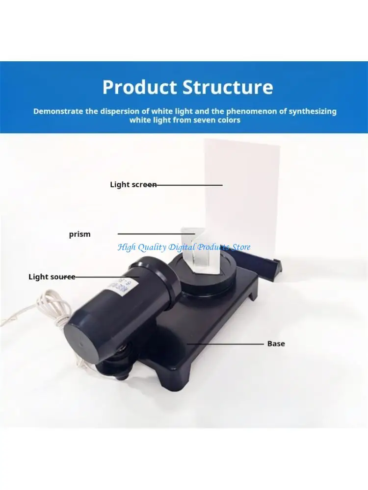 U2JE Light Dispersion and Synthesis Demonstrator For Science Education
U2JE Light Dispersion and Synthesis Demonstrator For Science Education