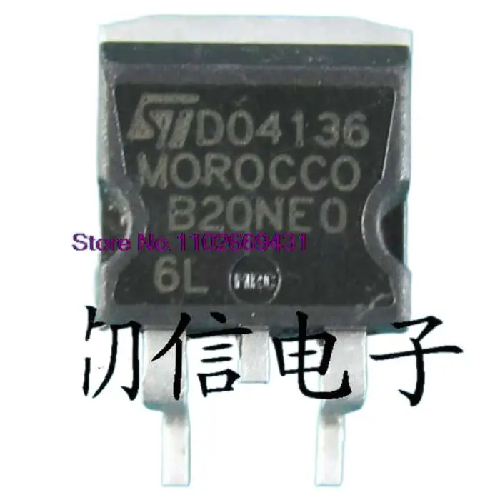5 шт./партия B20NE06L STB20NE06L TO-263 оригинал, искусственная кожа. Power IC
5 шт./партия B20NE06L STB20NE06L TO-263 оригинал, искусственная кожа. Power IC