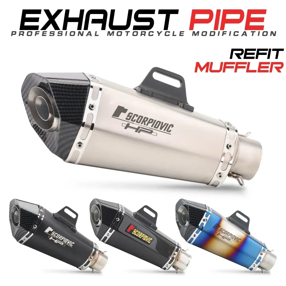 Universal 36-51mm motorcycle exhaust with Db killer stickers muffler for Z900 GSXR1000 SV650 R6 R3 ZX6R ZX10 K7 MT07
Universal 36-51mm motorcycle exhaust with Db killer stickers muffler for Z900 GSXR1000 SV650 R6 R3 ZX6R ZX10 K7 MT07