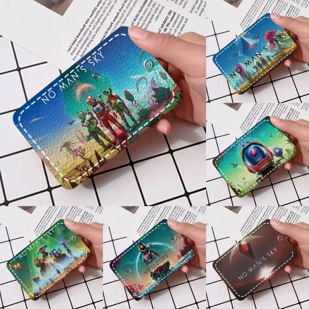 No Mans Sky Game Card Holde Applicable To Credit Cards Bus Card Soft Leather Rectangular Keychain Protective Cover
No Mans Sky Game Card Holde Applicable To Credit Cards Bus Card Soft Leather Rectangular Keychain Protective Cover