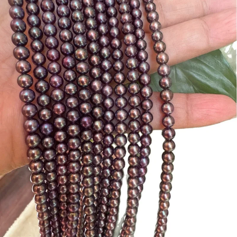 Жемчужное ожерелье 6-7 мм, круглые жемчужины цвета чернично-фиолетового, оптовая продажа от производителя
Жемчужное ожерелье 6-7 мм, круглые жемчужины цвета чернично-фиолетового, оптовая продажа от производителя