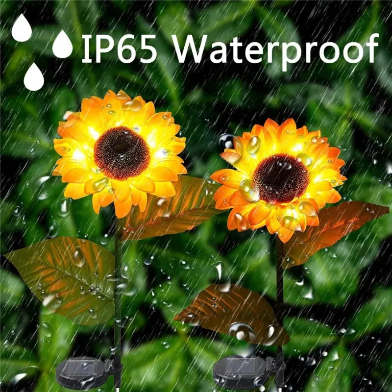New Creative Solar Sunflower Light Waterproof Yard Pathway Landscape Lawn Lamps Garden Decoration Outdoor LED Lighting
New Creative Solar Sunflower Light Waterproof Yard Pathway Landscape Lawn Lamps Garden Decoration Outdoor LED Lighting