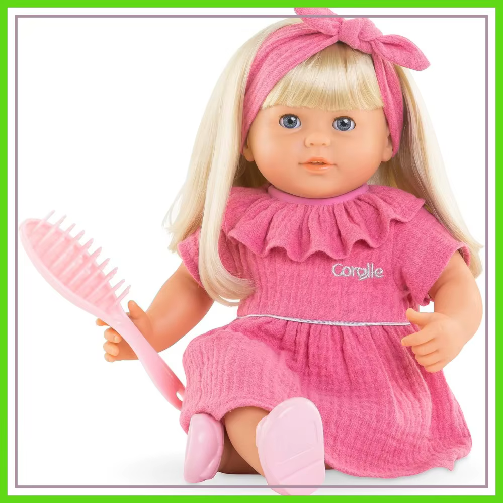 14" Soft Baby Doll with Vanilla Scent, Sleeping Eyes & Pink Outfit, Realistic Reborn Doll for Toddlers
14" Soft Baby Doll with Vanilla Scent, Sleeping Eyes & Pink Outfit, Realistic Reborn Doll for Toddlers