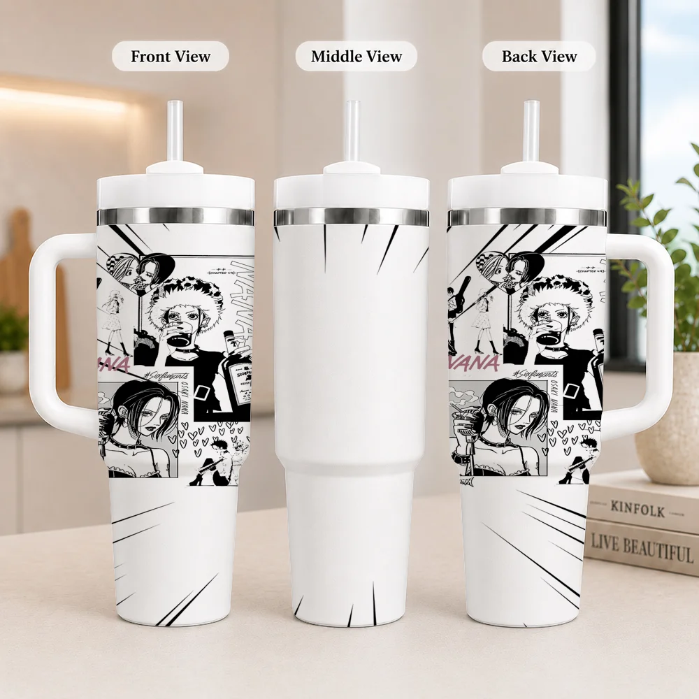 Anime Nana Fashion Design Vacuum Flasks 40oz Leakproof Steel Tumbler w/ Lid Straw Handle Hot Cold Drinks
Anime Nana Fashion Design Vacuum Flasks 40oz Leakproof Steel Tumbler w/ Lid Straw Handle Hot Cold Drinks