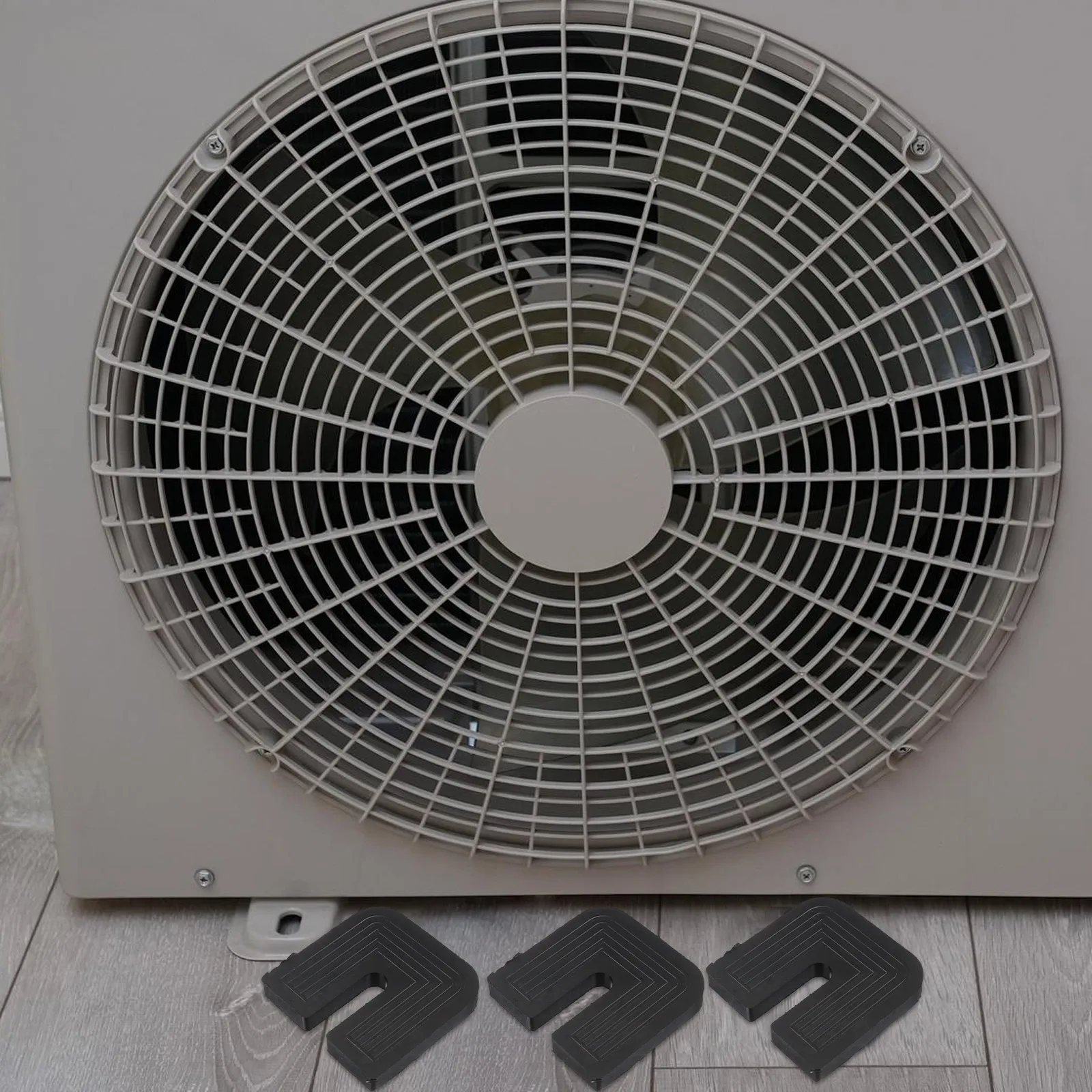 4pcs Air Conditioning Pads Rubber Vibration Noise Reducer Universal Mounting Base Easy Installation
4pcs Air Conditioning Pads Rubber Vibration Noise Reducer Universal Mounting Base Easy Installation