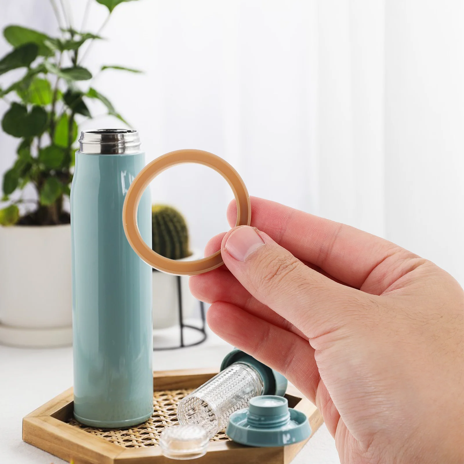 10 шт., сменные силиконовые прокладки, герметичные уплотнительные кольца для крышки детской бутылочки, изолированное уплотнение контейнера, эластичные прочные круги
10 шт., сменные силиконовые прокладки, герметичные уплотнительные кольца для крышки детской бутылочки, изолированное уплотнение контейнера, эластичные прочные круги