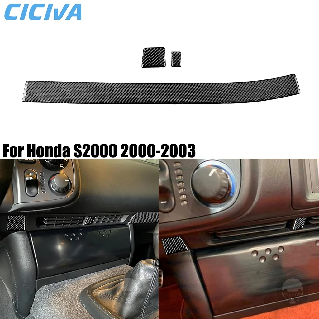 For Honda S2000 AP1 F20C 2000-2003 Carbon Fiber Center Console Gear Shift Decorative Strips Interior Accessories Cover Stickers
For Honda S2000 AP1 F20C 2000-2003 Carbon Fiber Center Console Gear Shift Decorative Strips Interior Accessories Cover Stickers