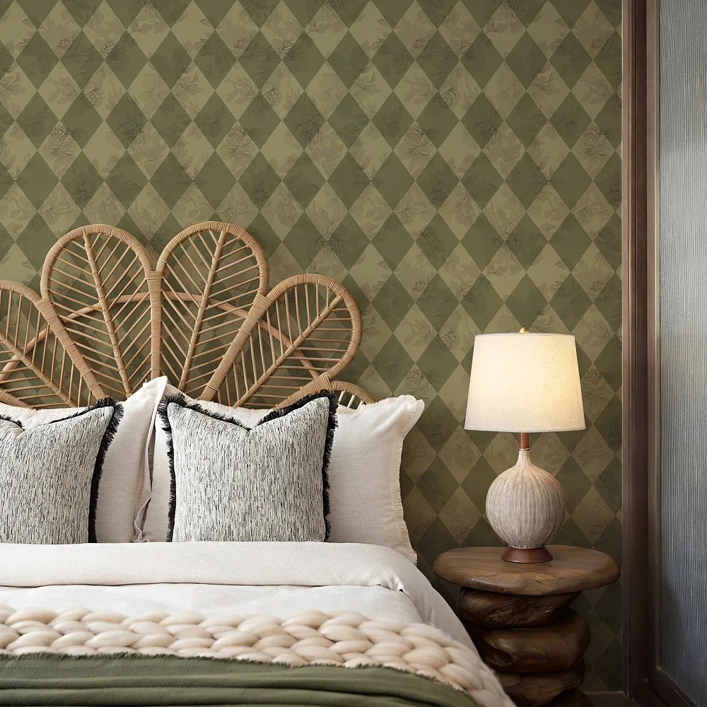 Retro Plaid Floral Wallpaper Self-adhesive Waterproof PVC Wall Stickers Peel and Stick Removable Wallpapers Home Decoration
Retro Plaid Floral Wallpaper Self-adhesive Waterproof PVC Wall Stickers Peel and Stick Removable Wallpapers Home Decoration