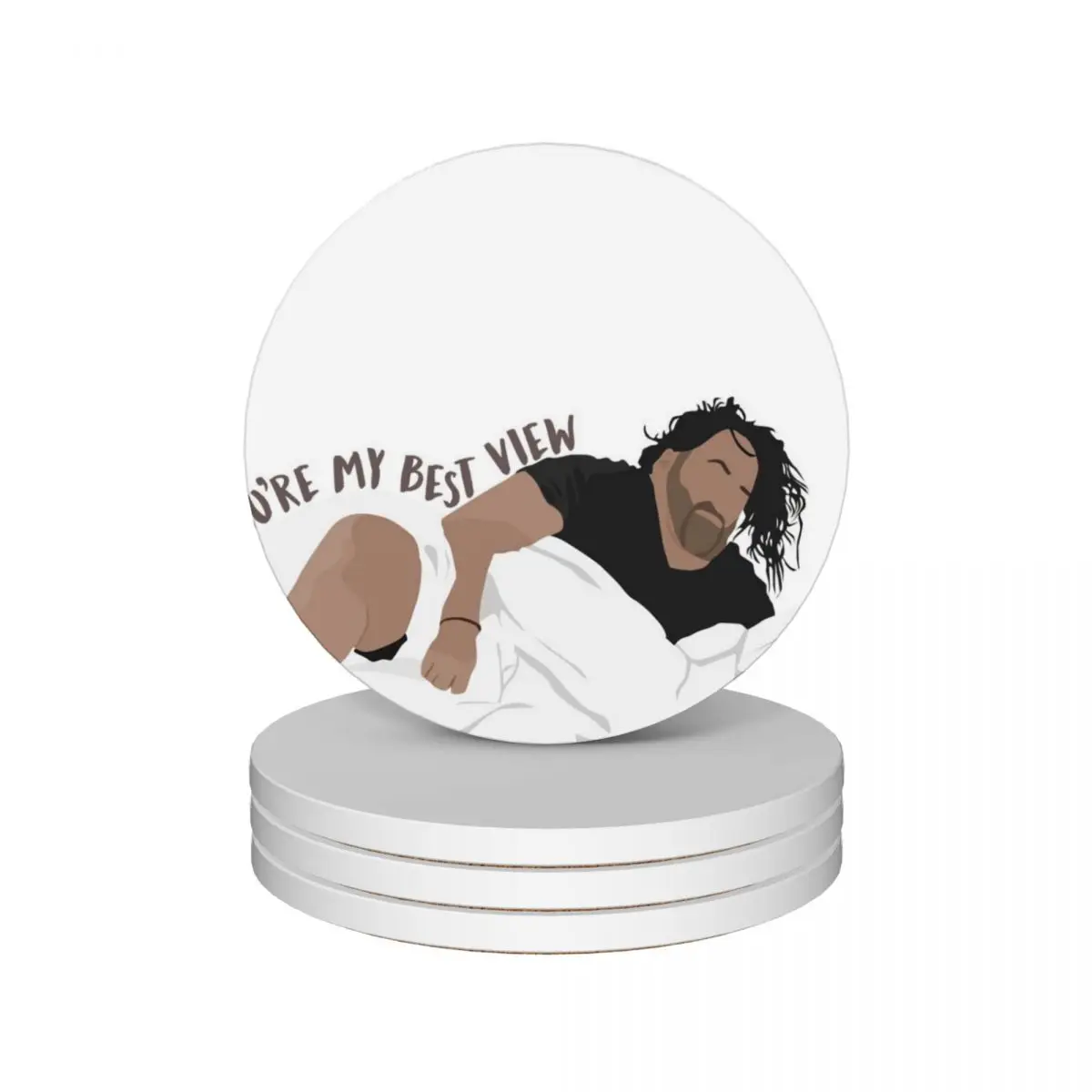 90 Day Fiance Big Ed You're My Best View Ceramic Coasters (Set of 4) tea cup holders cute cup Coasters
90 Day Fiance Big Ed You're My Best View Ceramic Coasters (Set of 4) tea cup holders cute cup Coasters