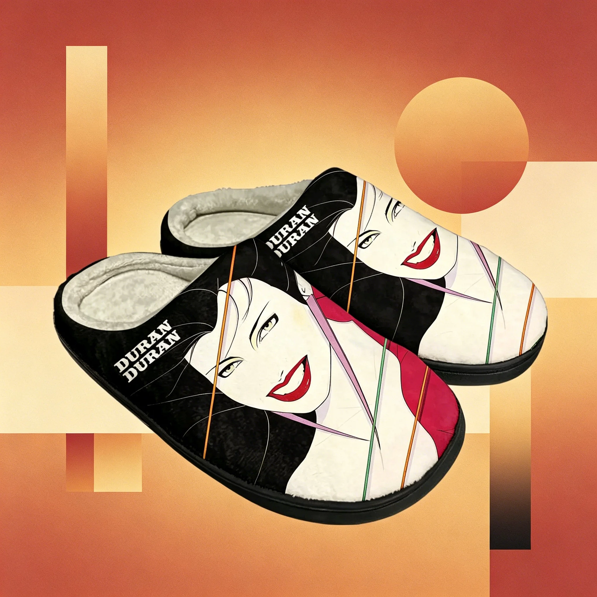 Duran Band Casual Low-top Custom Cotton Slippers, Trendy Music Element Print, Street Style Fashion Cotton Slippers
Duran Band Casual Low-top Custom Cotton Slippers, Trendy Music Element Print, Street Style Fashion Cotton Slippers