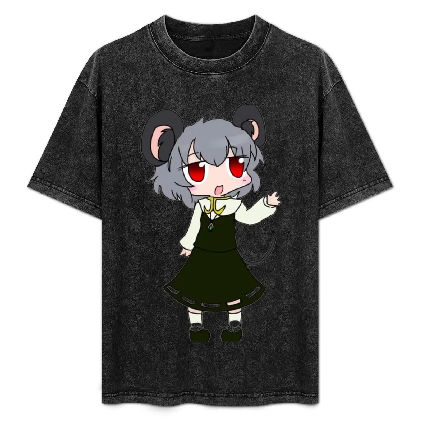 Nazrin Nyn Touhou Nazrin Funny mouse girl T-Shirt summer tops vintage graphic tee Short sleeve tee anime shirts graphic tee men
Nazrin Nyn Touhou Nazrin Funny mouse girl T-Shirt summer tops vintage graphic tee Short sleeve tee anime shirts graphic tee men