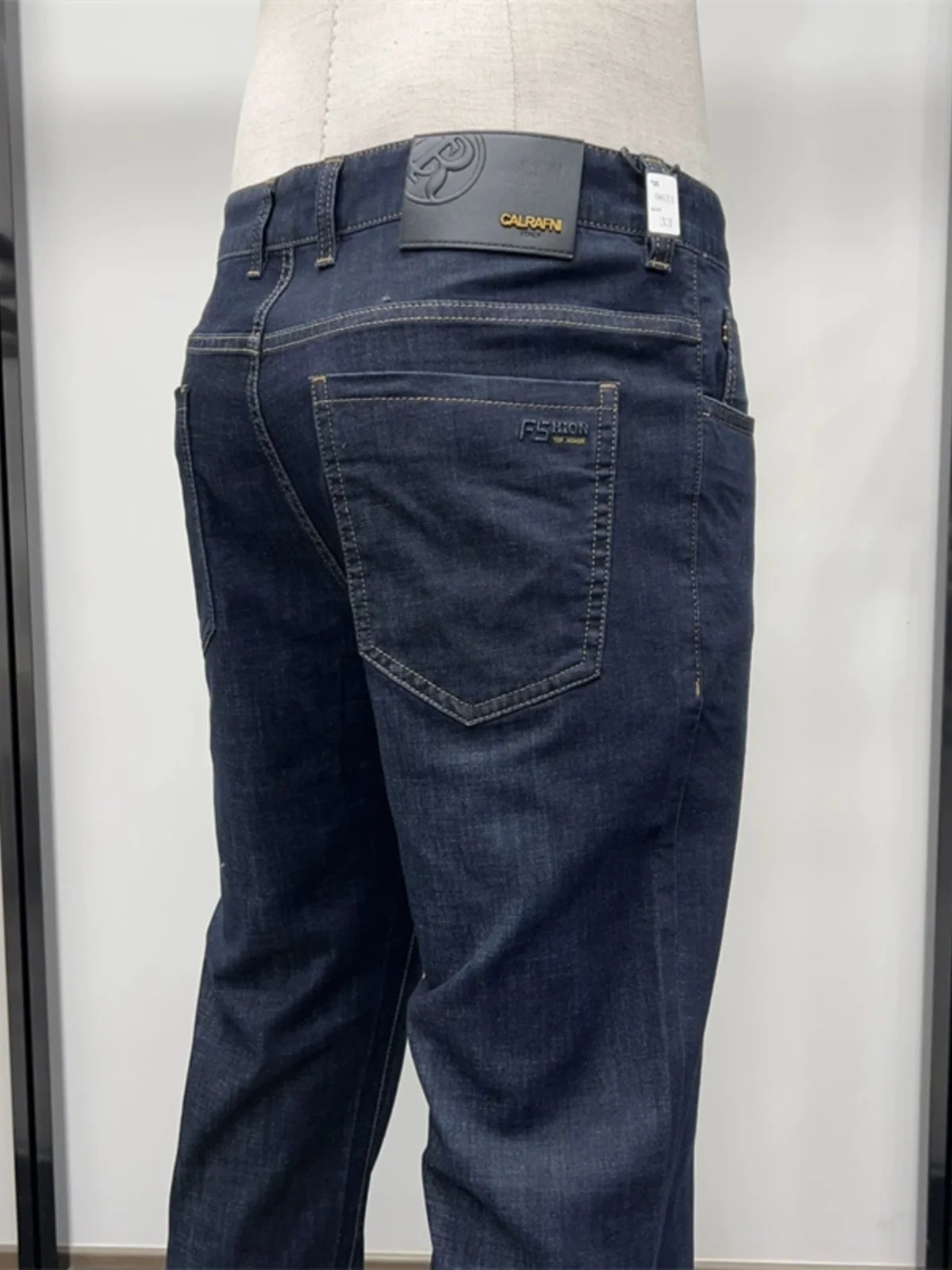 Busin Casual Mid-Waist Blue Jeans Men's Waed Cotton Polyester Blend Straight Leg Jeans hine Waable Non-iron Spring ...
Busin Casual Mid-Waist Blue Jeans Men's Waed Cotton Polyester Blend Straight Leg Jeans hine Waable Non-iron Spring ...