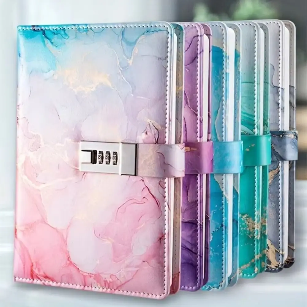 180 Pages A5 Journal Notebook Thickened PU Leather Diary Book Waterproof Protecting Secrets Password Book with Lock Gifts
180 Pages A5 Journal Notebook Thickened PU Leather Diary Book Waterproof Protecting Secrets Password Book with Lock Gifts