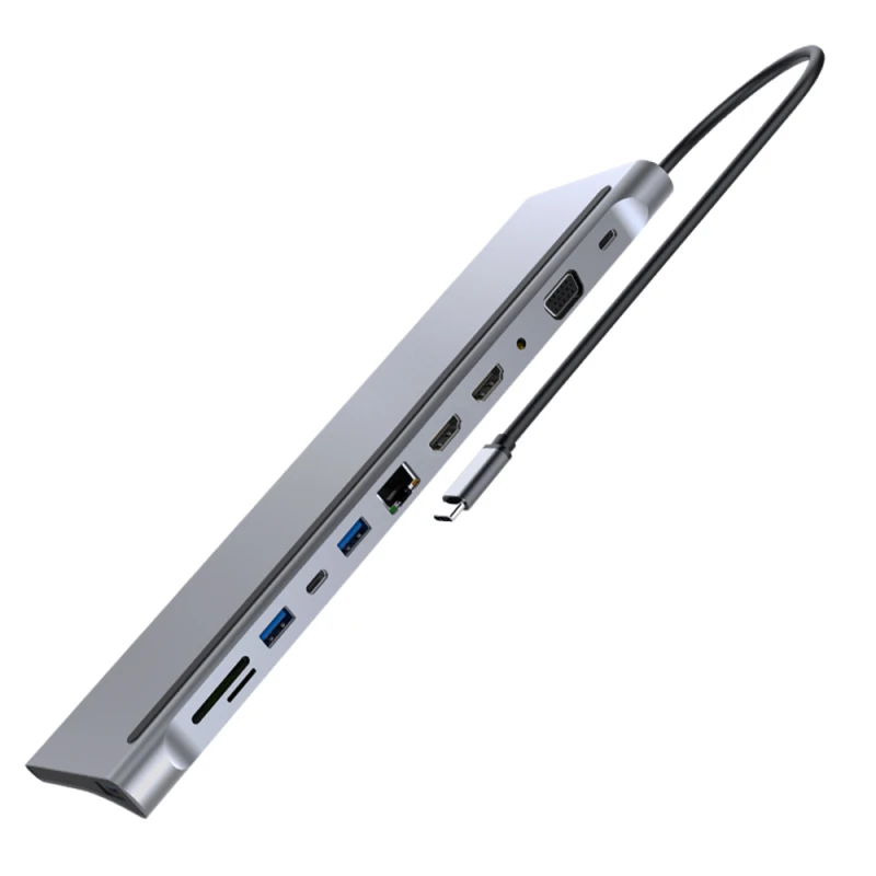 C Dock Dual HDMI-compatible VGA USB Hub Adapter Type C Laptop Docking Station For HP Elitebook Dell XPS ThinkPad Asus
C Dock Dual HDMI-compatible VGA USB Hub Adapter Type C Laptop Docking Station For HP Elitebook Dell XPS ThinkPad Asus