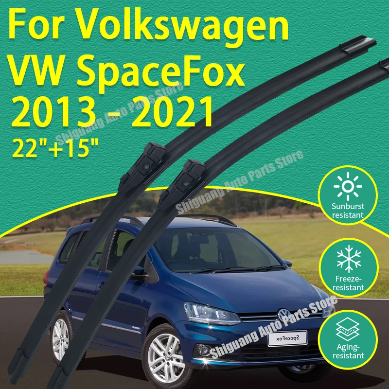 Front Silicone Coating Wipers for VW Volkswagen SpaceFox SpaceCross 2013 - 2021 Car Wiper Windshield Windscreen Accessories 2014
Front Silicone Coating Wipers for VW Volkswagen SpaceFox SpaceCross 2013 - 2021 Car Wiper Windshield Windscreen Accessories 2014