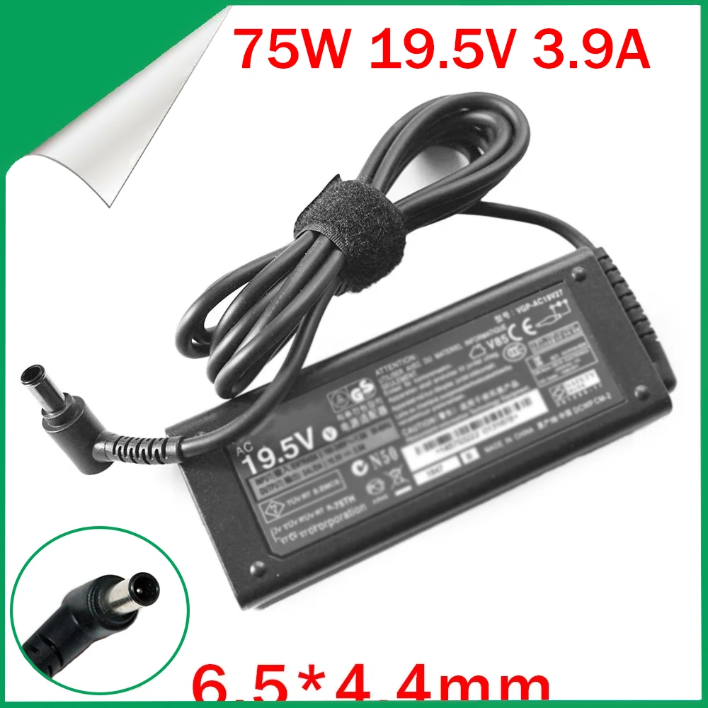 75W Laptop AC Adapter Charger Power Supply For Sony Vaio PCG-71211M VGP-AC19V34 PCG-71211V VGP-AC19V37 Adapter 19.5V 3.9A
75W Laptop AC Adapter Charger Power Supply For Sony Vaio PCG-71211M VGP-AC19V34 PCG-71211V VGP-AC19V37 Adapter 19.5V 3.9A