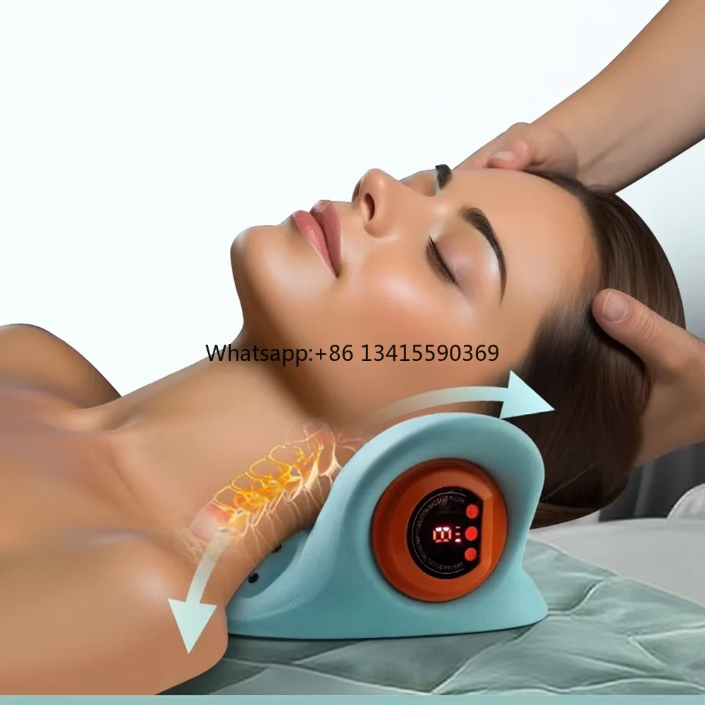 Rechargeable Electric Neck and Shoulder Relaxer Traction Deice for Pain Relief Deep Tissue Stretch Neck Heat
Rechargeable Electric Neck and Shoulder Relaxer Traction Deice for Pain Relief Deep Tissue Stretch Neck Heat