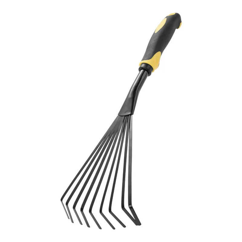 9 Teeth Garden Hand Tools Mini Small Fallen Leaf Hand Nine Tooth Tine Rakes For Gardening
9 Teeth Garden Hand Tools Mini Small Fallen Leaf Hand Nine Tooth Tine Rakes For Gardening