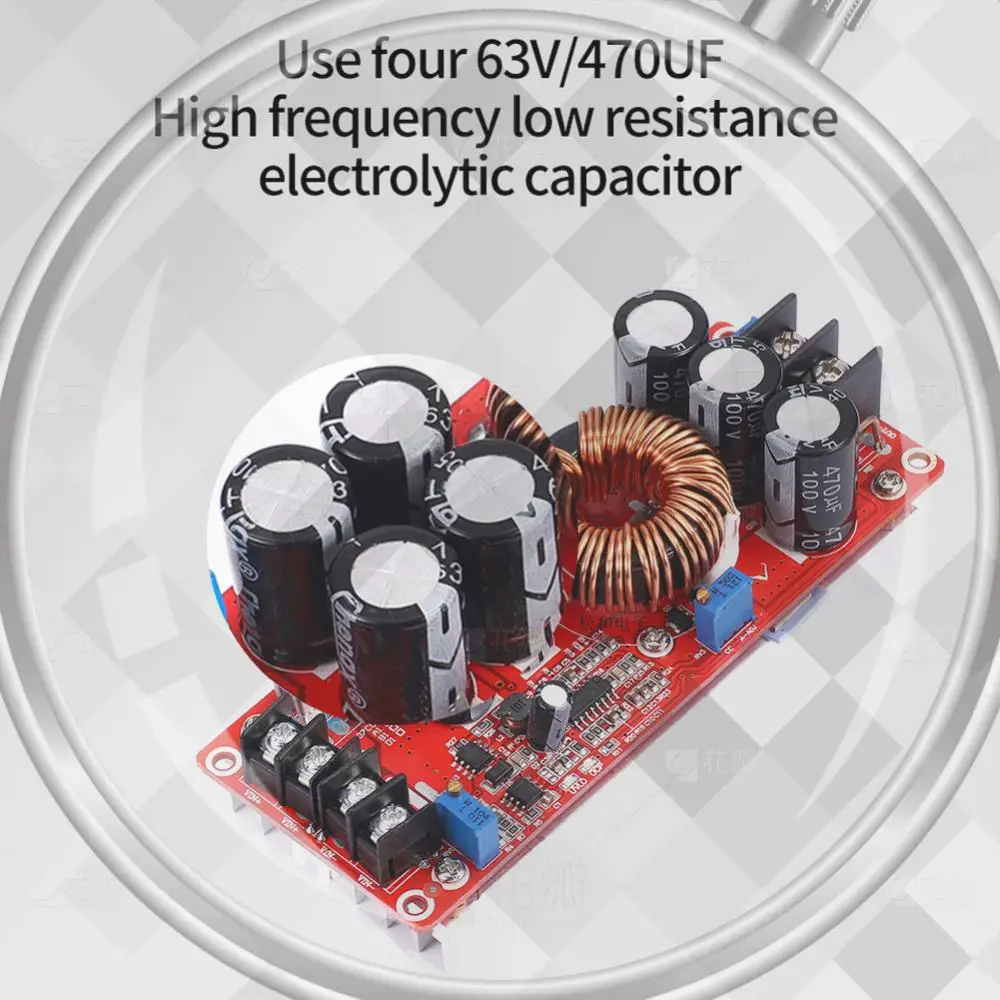 Power Converter Step Up Module In DC10-60V Out 12-83V 1200W 20A DC DC Converter Boost Adjustable Overcurrent Protection
Power Converter Step Up Module In DC10-60V Out 12-83V 1200W 20A DC DC Converter Boost Adjustable Overcurrent Protection