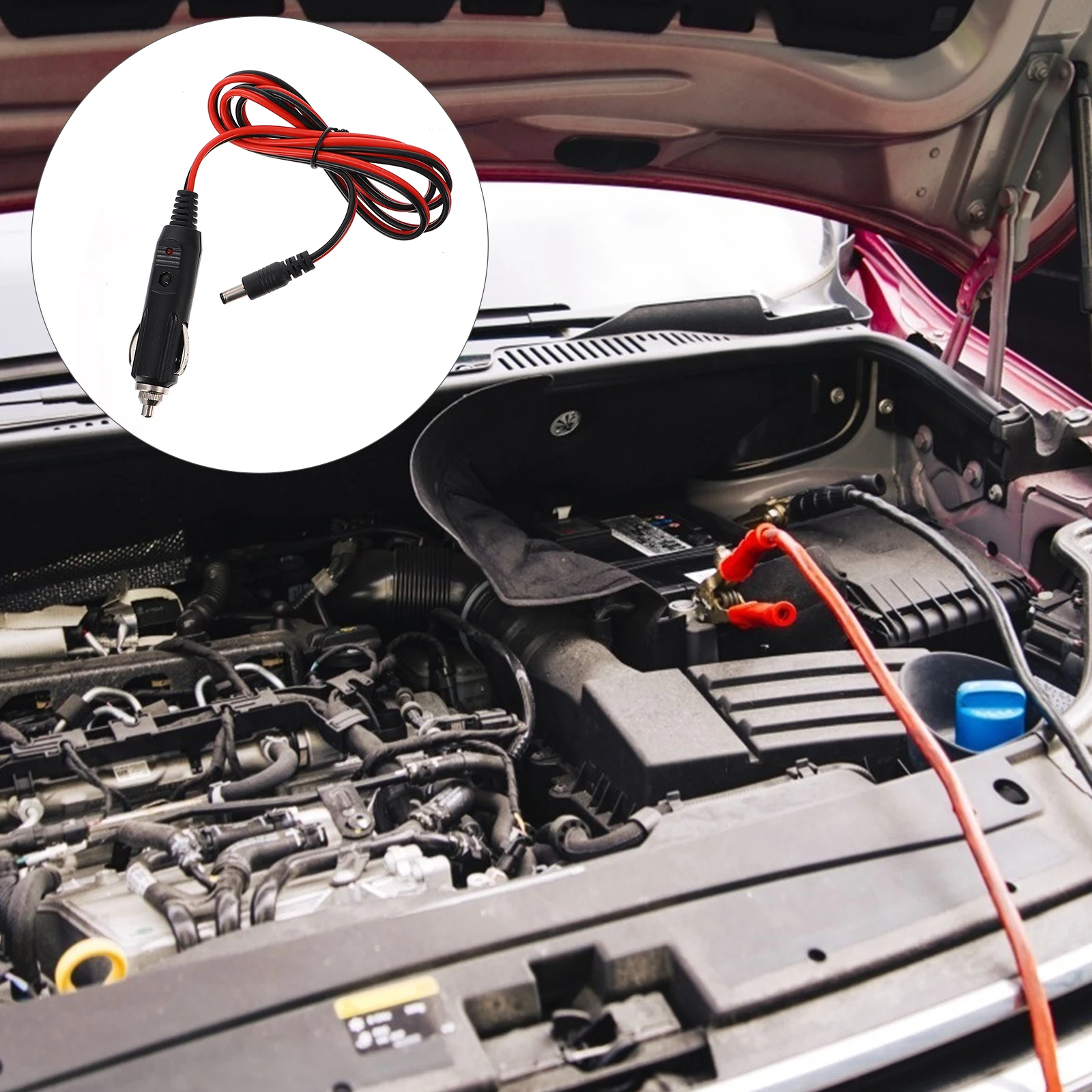 1.2M Thickened Car Cigarette Lighter Adapter Dc Power Converter Cable Splitter Rubber Cladding Durable Copper Core Vehicle
1.2M Thickened Car Cigarette Lighter Adapter Dc Power Converter Cable Splitter Rubber Cladding Durable Copper Core Vehicle