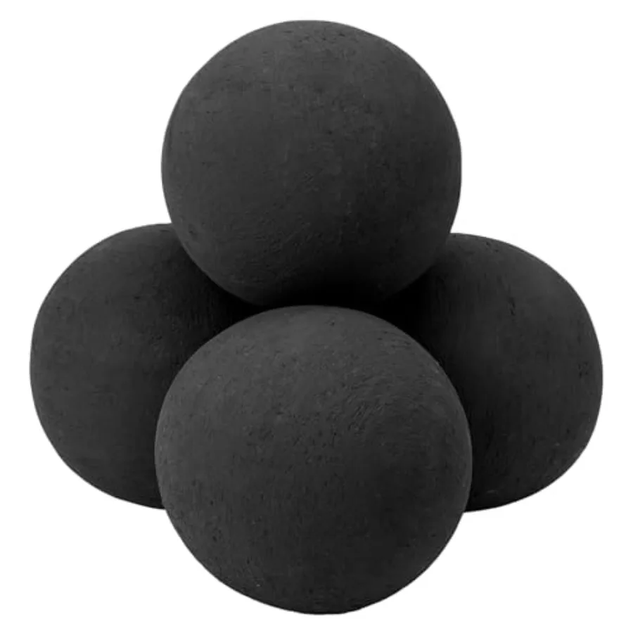 Ceramic Fireplace Balls, Set of 4 Round Fire Stones Reusable Fire Pit Balls for Indoor and Outdoor Fire Pits or Fireplaces Acce
Ceramic Fireplace Balls, Set of 4 Round Fire Stones Reusable Fire Pit Balls for Indoor and Outdoor Fire Pits or Fireplaces Acce