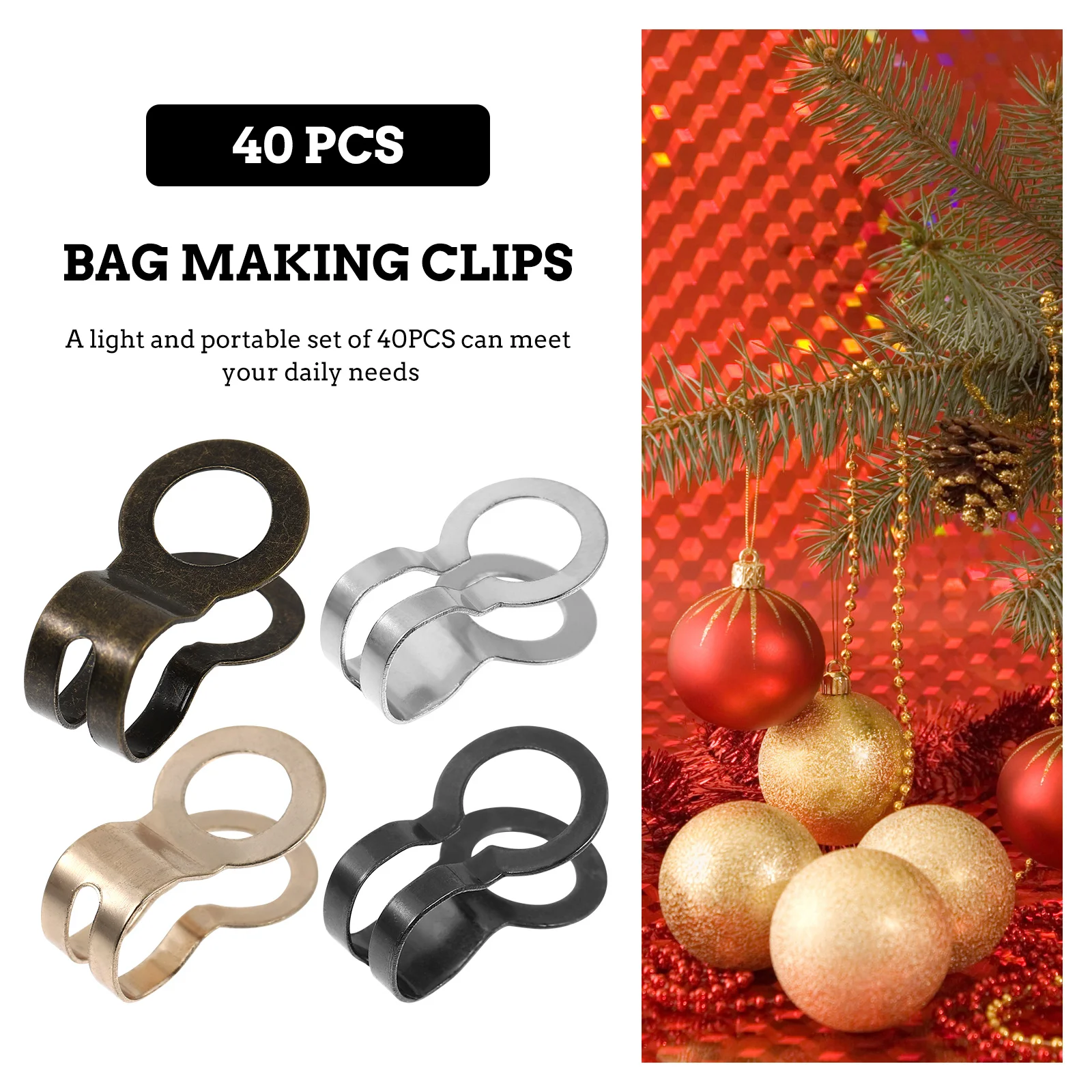 40Pcs Bag Accessories Beaded Iron Ball Chain Ends Clamps Clip Connectors for DIY Handbag Making Jewelry Strap Fasteners
40Pcs Bag Accessories Beaded Iron Ball Chain Ends Clamps Clip Connectors for DIY Handbag Making Jewelry Strap Fasteners