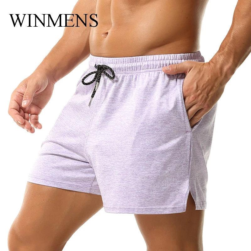 Men's Casual Boxer Shorts Candy Colors Male Sports Underwear Mid Waist Drawstring Youth Sleep Bottoms Loose Pocket Lounge Boxers
Men's Casual Boxer Shorts Candy Colors Male Sports Underwear Mid Waist Drawstring Youth Sleep Bottoms Loose Pocket Lounge Boxers