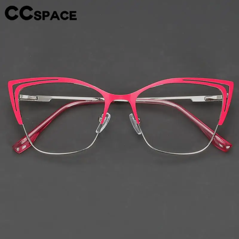 56979 Hollow Out Metal Cat Eye Eyeglass Frame Women Popular Half-Frame Optical Clear Glasses Anti Blue Light Computer Glasses
56979 Hollow Out Metal Cat Eye Eyeglass Frame Women Popular Half-Frame Optical Clear Glasses Anti Blue Light Computer Glasses
