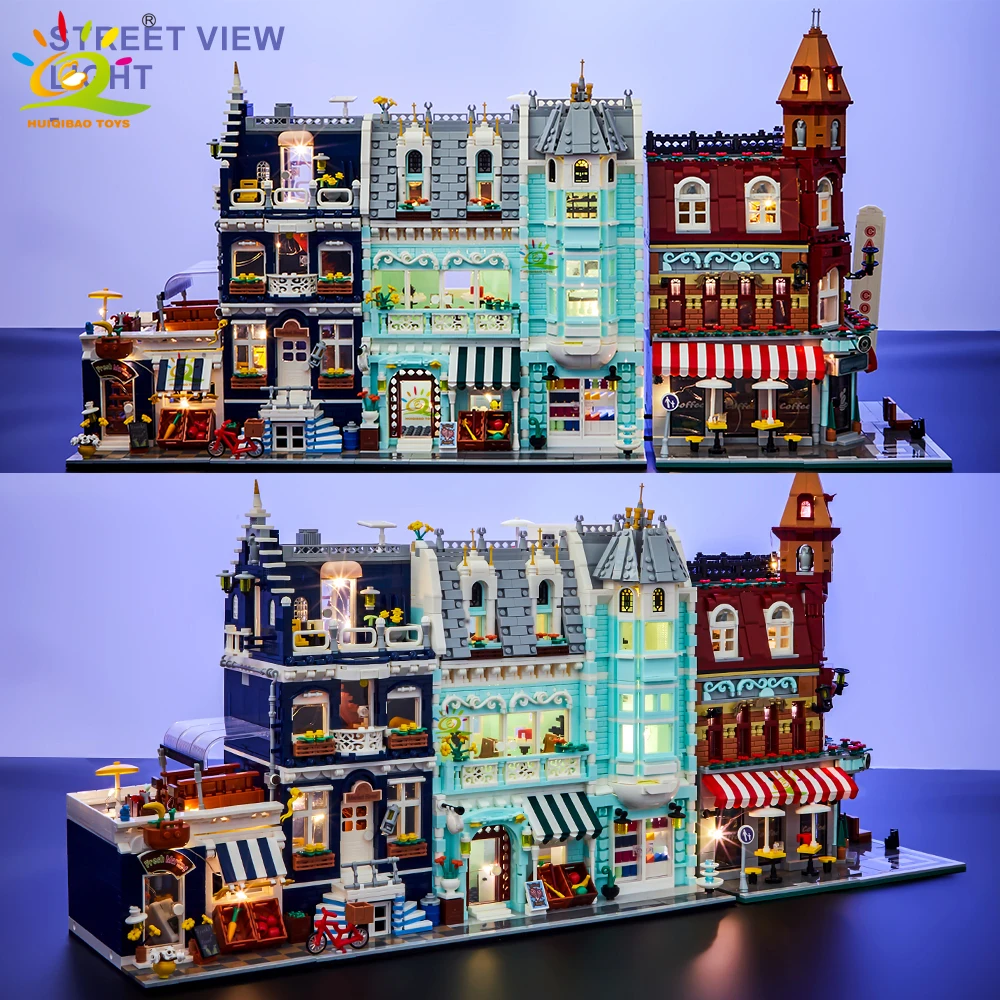 HUIQIBAO игрушки MOC городской уголок кофейня архитектурный стиль вид на улицу микро строительные блоки для детей строительные кирпичи
HUIQIBAO игрушки MOC городской уголок кофейня архитектурный стиль вид на улицу микро строительные блоки для детей строительные кирпичи