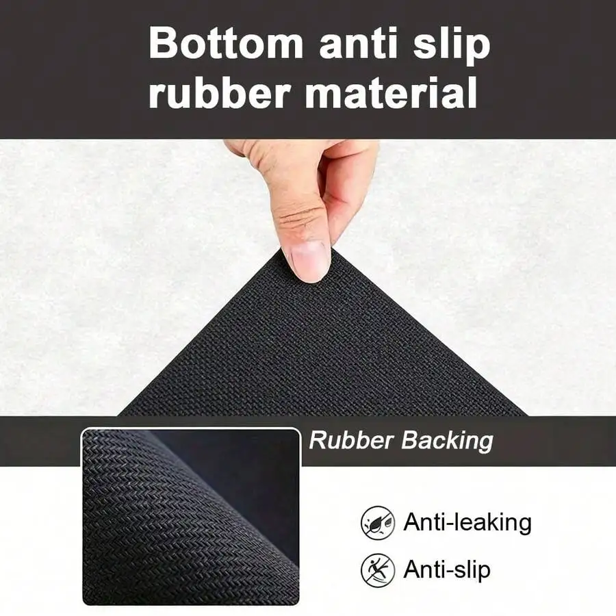 Non-Slip Rubber Backed Doormat For Indoor Outdoor Use
Non-Slip Rubber Backed Doormat For Indoor Outdoor Use
