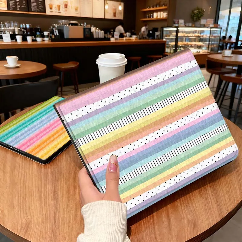 Colorful striped pattern For iPad Pro Air 5th 6th 7th 13 M3 M4 M5 12.9 13.3 inch 2017 2022 2024 2025 Tablet Case
Colorful striped pattern For iPad Pro Air 5th 6th 7th 13 M3 M4 M5 12.9 13.3 inch 2017 2022 2024 2025 Tablet Case