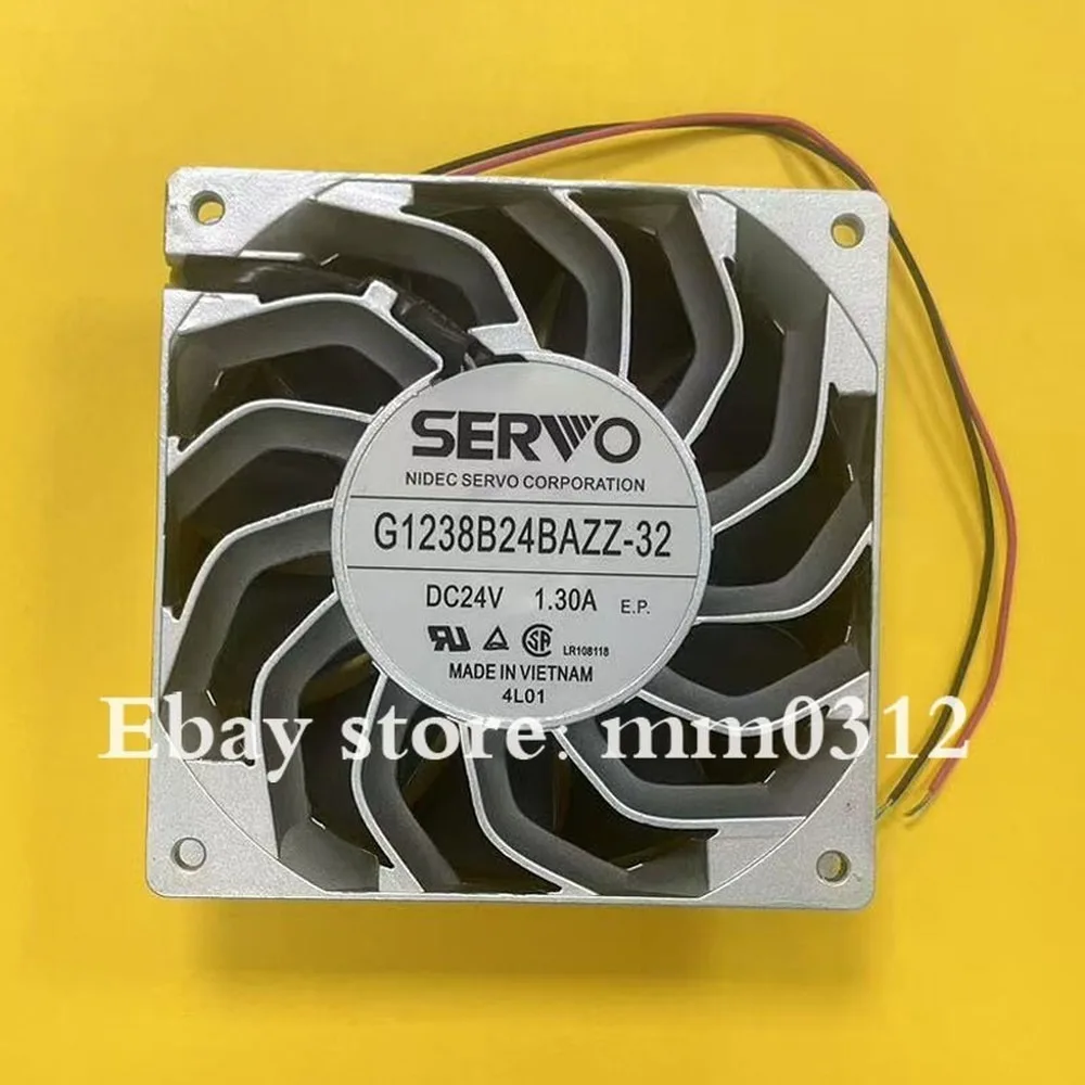 For SERVO G1238B24BAZZ-32 DC24V 1.30A 12CM 2-Wire Inverter Cooling Fan
For SERVO G1238B24BAZZ-32 DC24V 1.30A 12CM 2-Wire Inverter Cooling Fan
