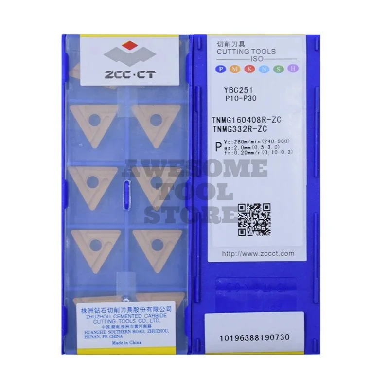 Original ZCCCT TNMG160408R-ZC YBG205 YBC251 YB9320 carbide insert for CNC turning Tool
Original ZCCCT TNMG160408R-ZC YBG205 YBC251 YB9320 carbide insert for CNC turning Tool