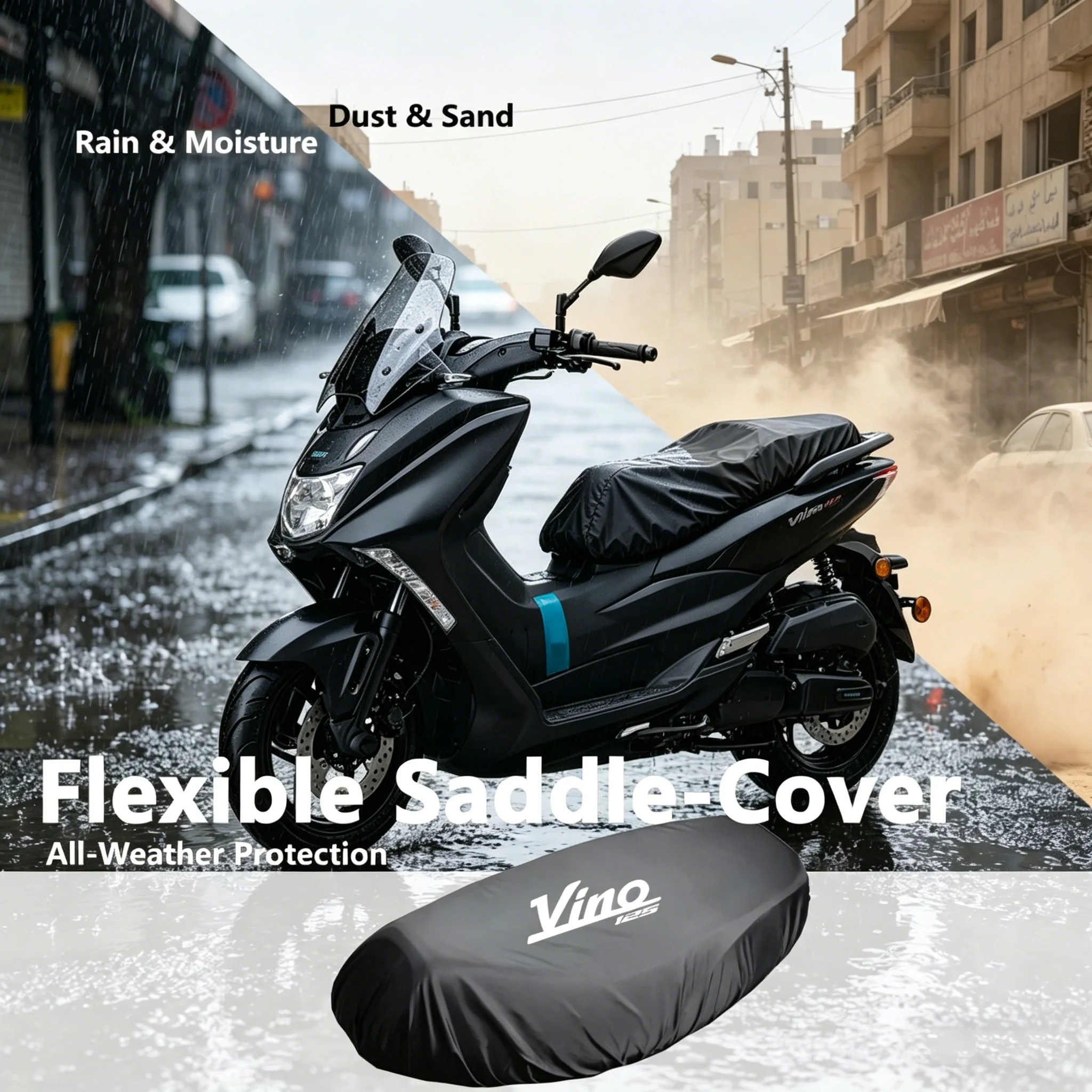 For Yamaha Vino 50 Vino 125 Vino Classic Waterproof Sunproof Heat Insulation Scooter Rain Cover Outdoor All Weather Protection
For Yamaha Vino 50 Vino 125 Vino Classic Waterproof Sunproof Heat Insulation Scooter Rain Cover Outdoor All Weather Protection